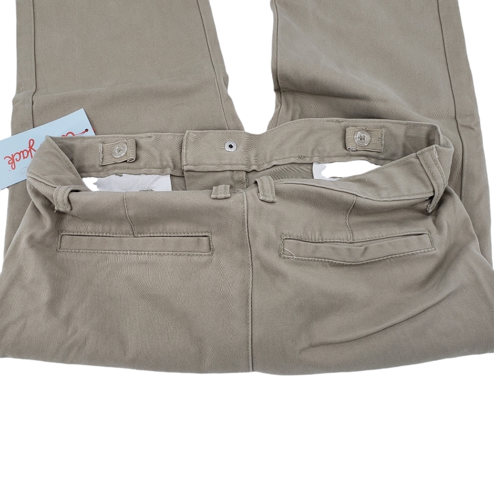 NWT Cat & Jack Boys School Uniform Pants Size 10 Husky  Four Pack Vintage Khaki - Picture 6 of 8